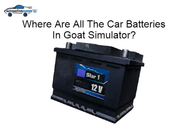 Car Batteries In Goat Simulator