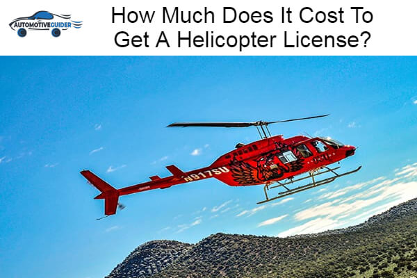 Cost To Get A Helicopter License