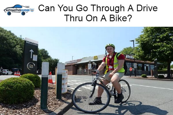 Go Through A Drive Thru On A Bike