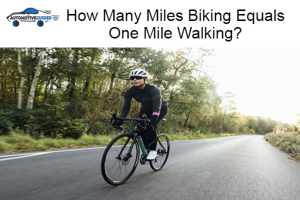 Miles Biking Equals One Mile Walking