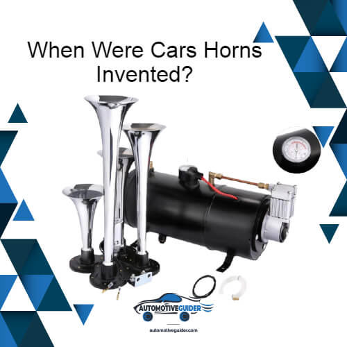 When were cars horns invented