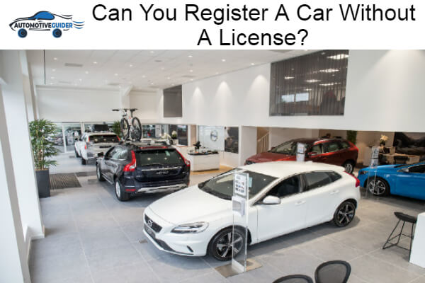Register A Car Without A License