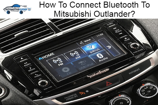Connect Bluetooth To Mitsubishi Outlander