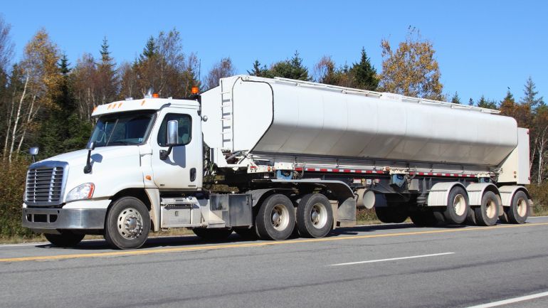 top-loading tanker trucks