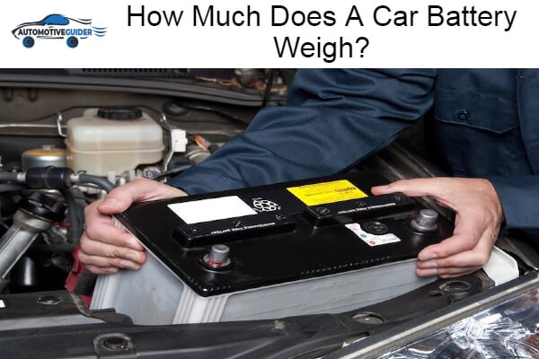 A Car Battery Weigh