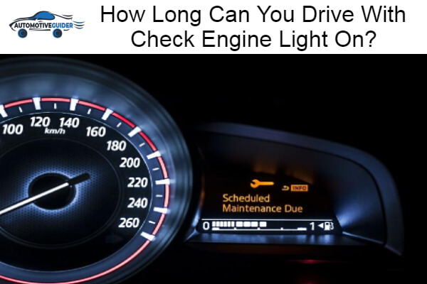 Drive With Check Engine Light On
