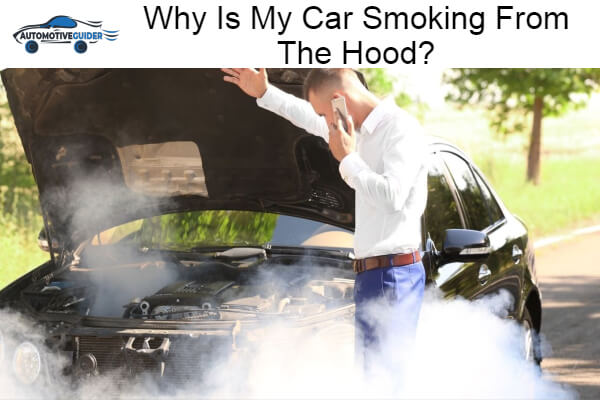 Car Smoking From The Hood