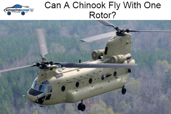 Chinook Fly With One Rotor