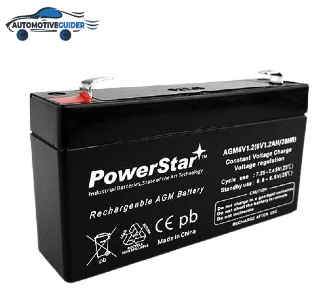PowerStar 6V 1.2AH SLA AGM Battery