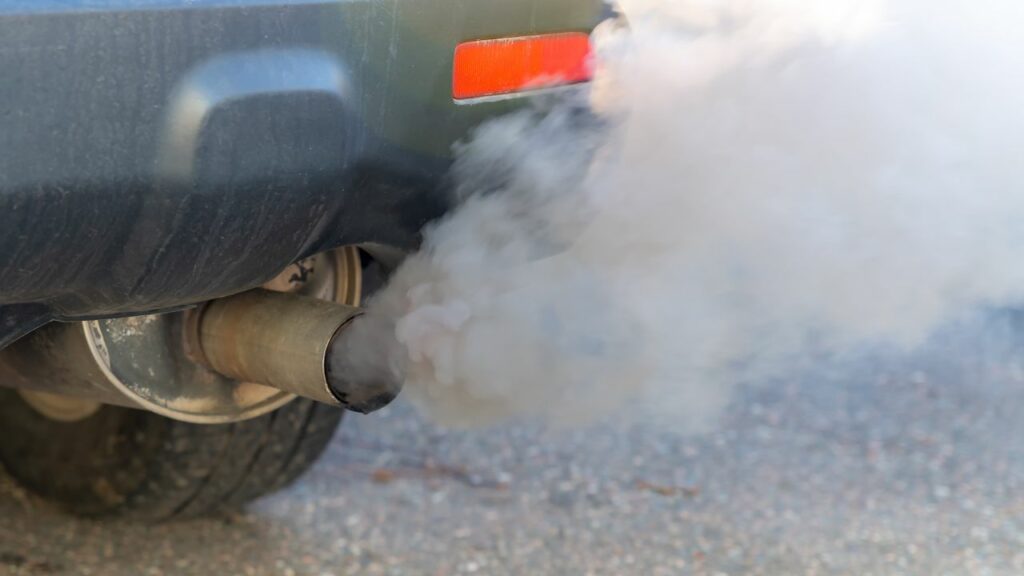 Increase in exhaust fumes after stolen catalytic converter