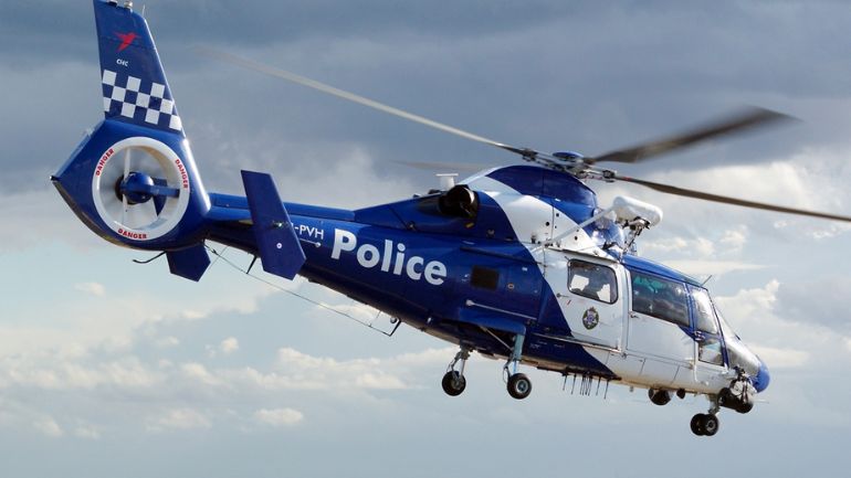 Police helicopters